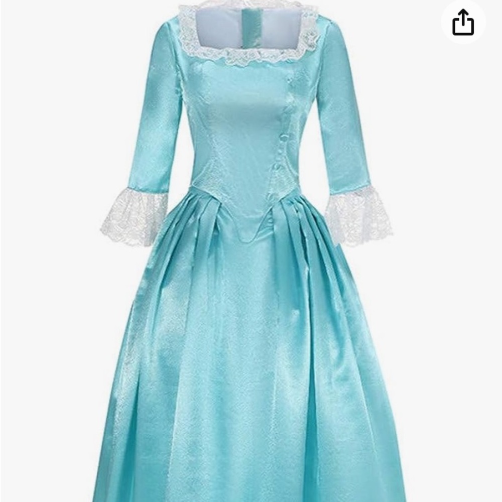 Ladies Colonial corset style costume